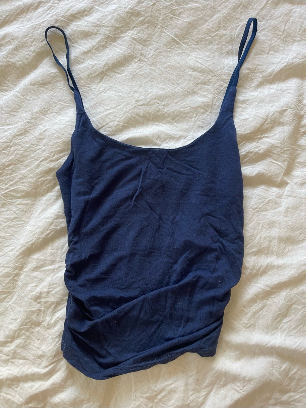 Navy Blue Spaghetti Strap Camisole